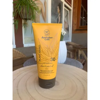 Opalování Australian Gold Mléko na opalování aloe kokos SPF 30 177 ml