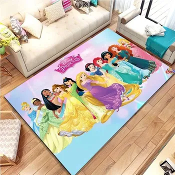 Koberec Velký dětský koberec s princeznami - M,50x80cm