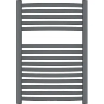 Radiátor Invena, koupelnový žebříkový radiátor 540x800 mm 404W, grafitová, UG-02-080