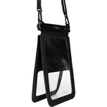 Voděodolné pouzdro na mobil FIXED Float Twin s kvalitním uzamykacím systémem a certifikací IPX8, černá