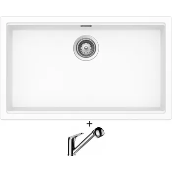 Granitový dřez Granitový dřez SET Schock KIRUNA N-100XL Day + Schock COSMO 525122 chrom
