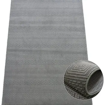 Koberec Vopi Kusový koberec Zurich 1901 grey (Varianta: 60 x 100 cm)