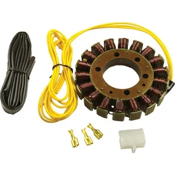 Autodíl Kawasaki ZL 400 Eliminator LX/SE 1988-1990 stator alternátoru (nahrazuje originální díl s OEM číslem:&nbsp;21003-1124, 21003-1214, 21003-1368, 32101-19B00, 32101-19B10, 32101-19B30, 32101-48E00, 31120-KV0-004, 31120-KBV-004)