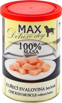 Krmivo pro psa Sokol Falco Max Deluxe Dog 100 % masa kuřecí svalovina bez kosti 400 g