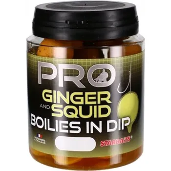 Boilies Starbaits Boilies In Dip Pro Ginger Squid 150g 24mm