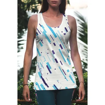 UTOPY Dámské Dámské sportovní tílko District of Blue Velikost: XL