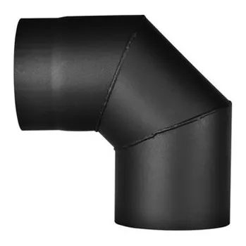 Kouřovod M.a.t. group Koleno kouřovodu 120/90° 1,5mm černé 654087