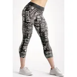 UTOPY 3/4 Dámské sportovní legíny Black Headliner Velikost: M