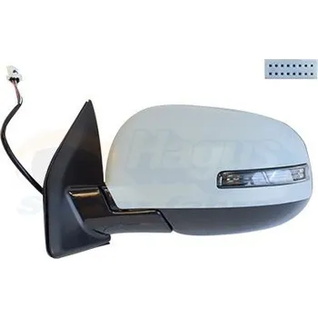 Auto zrcátko Vnější zpětné zrcátko VAN WEZEL 3204827