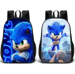 Oboustranný studentský batoh s potisky Sonic vzor 1
