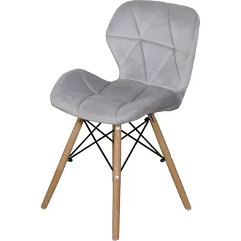 Jídelní židle Jídelní židle ALFA šedý samet - SLEVA 3% s kodem radost25