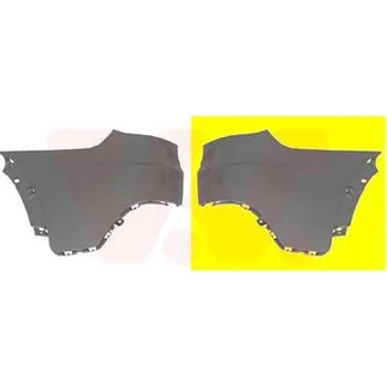 Karosérie Nárazník VAN WEZEL 0687534