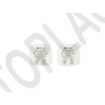 Plynová maska 3M Secure Click Částicový filtr P2 R, 4 ks v balení - D7925