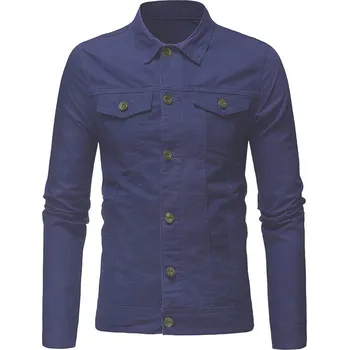 Pánská košile Pánská džínová košile s kapsami Barva: Tmavě Modrá, Velikost: XL