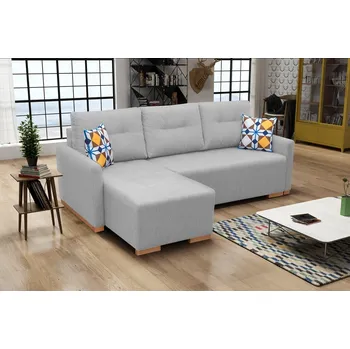 Obývací stěna Sedací souprava Padova L šedá