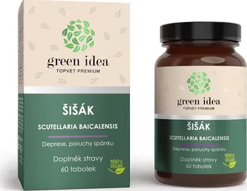 Přírodní produkt GREEN IDEA Šišák bylinný extrakt 60 tob.