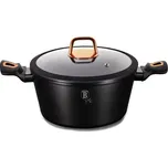 BERLINGERHAUS Kastrol s poklicí s mramorovým povrchem 20 cm Black Rose Collection BH-1641