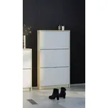 Botník Flap 002 3KL dub sonoma/bílá - SLEVA 3% s kodem radost25