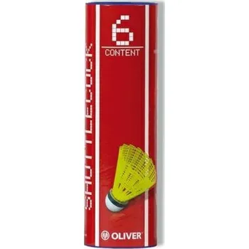 Badmintonový košíček badmintonové míče OLIVER PROTEC 5 (6 kusů) žlutá pomalé