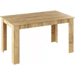 Jídelní stůl GENERAL NEW 140x80 - dub artisan - SLEVA 3% s kodem radost25