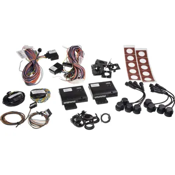 Parkovací asistent Parkovací systém zadní (4 čidla) + přední (4 čidla) pro VW/Škoda/Seat