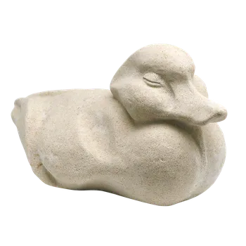 Zahradní dekorace ZahradniDekorace zahradní sochy - kachna, výška 13 cm, 2,2 kg