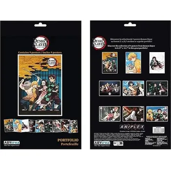 Plakát GB eye Sada plakátů Demon Slayer - 9 ks