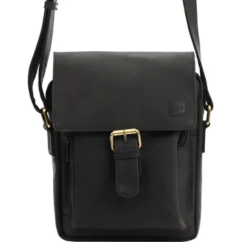 Pánská kožená taška Nordee černá KZ2244730