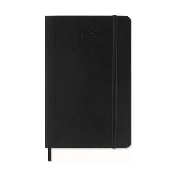 Diář Moleskine 12 Monate Monats Notizkalender 2025, Pocket/A6 (EN)