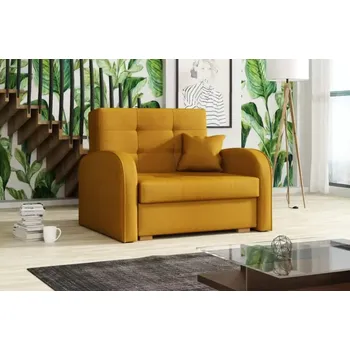 Křeslo Rozkládací křeslo Vivian Gold I žluté - SLEVA 3% s kodem radost25