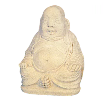 Zahradní dekorace ZahradniDekorace zahradní socha - Buddha sedící velký, 3 kg, výška 22 cm