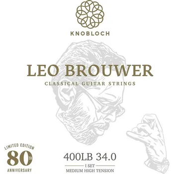 Struna pro kytaru a smyčcový nástroj Knobloch LEO BROUWER Medium-High Tension 34.0 + prodloužená záruka 3 roky