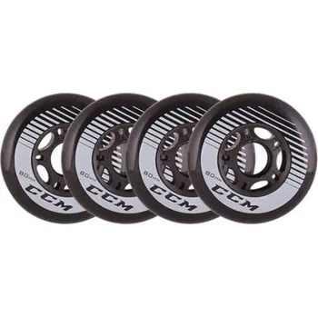 Kolečko k in-line bruslím CCM Kolečka CCM Wheels Black, Velikost 76MM 451246