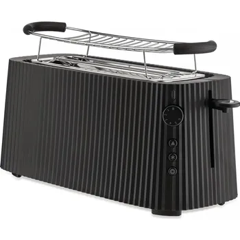 Toustovač Toustovač PLISSÉ XXL 46 cm, více variant - Alessi Barva: černá