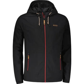 Pánská casual bunda Pánská bunda ALTISPORT CARLEY ČERNÁ/ČERVENÁ M