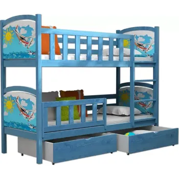 Dětská postel Vomaks Patrová postel PP 010 - 1159/SUR4 - doprava zdarma - SLEVA 3% s kodem radost25