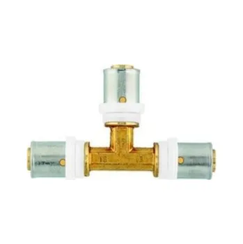 Stavebniny Herz T-kus lisovací PIPEFIX 63mm topení P726300