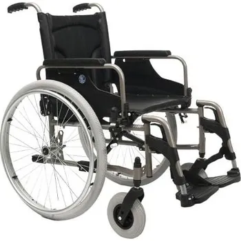 Invalidní vozík Vozík mechanický standardní V100—Šířka sedu 42 cm