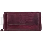 Lagen dámská peněženka kožená - 786-017/D - fialová - PLUM + doprava zdarma