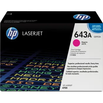 HP 643A Purpurová originální tonerová kazeta LaserJet
