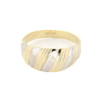 Prsten Zlatý prsten z kombinovaného zlata