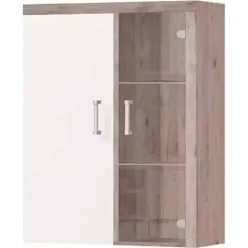 Vinotéka Závěsná vitrína CHERIS 4 - san marino/cream - SLEVA 3% s kodem radost25