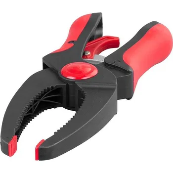 Truhlářská svěrka Svěrka Cork 213, 23cm, stolařská, ráčnová, plastová, se zubovou pojistkou