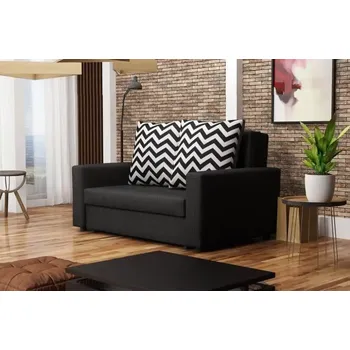 Křeslo Rozkládací křeslo Elis Malmo 96/Zigzak černá - doprava zdarma - SLEVA 3% s kodem radost25