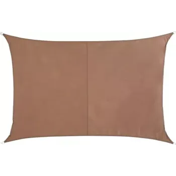 Slunečník Stínící plachta 3x4metry - capucino - SLEVA 3% s kodem radost25