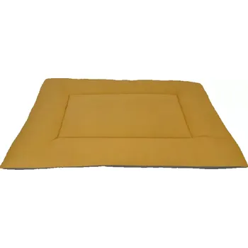 Pelíšek pro psa Podložka pro pejska 80x60 - žlutý melír - SLEVA 3% s kodem radost25