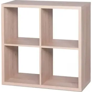 Obývací stěna Knihovna MAX 4 kostka dub - SLEVA 3% s kodem radost25