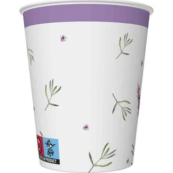 Jednorázové nádobí Kelímek papírový 250ml,8ks KM01 OG 046301