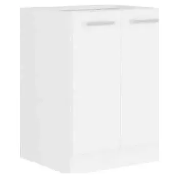 Kuchyňská linka Spodní skříňka SPLIT 60 D 2F BB - bílá - SLEVA 3% s kodem radost25