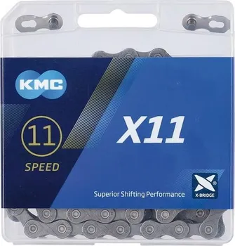 Řetěz na kolo KMC X11 11 rychlostí šedý